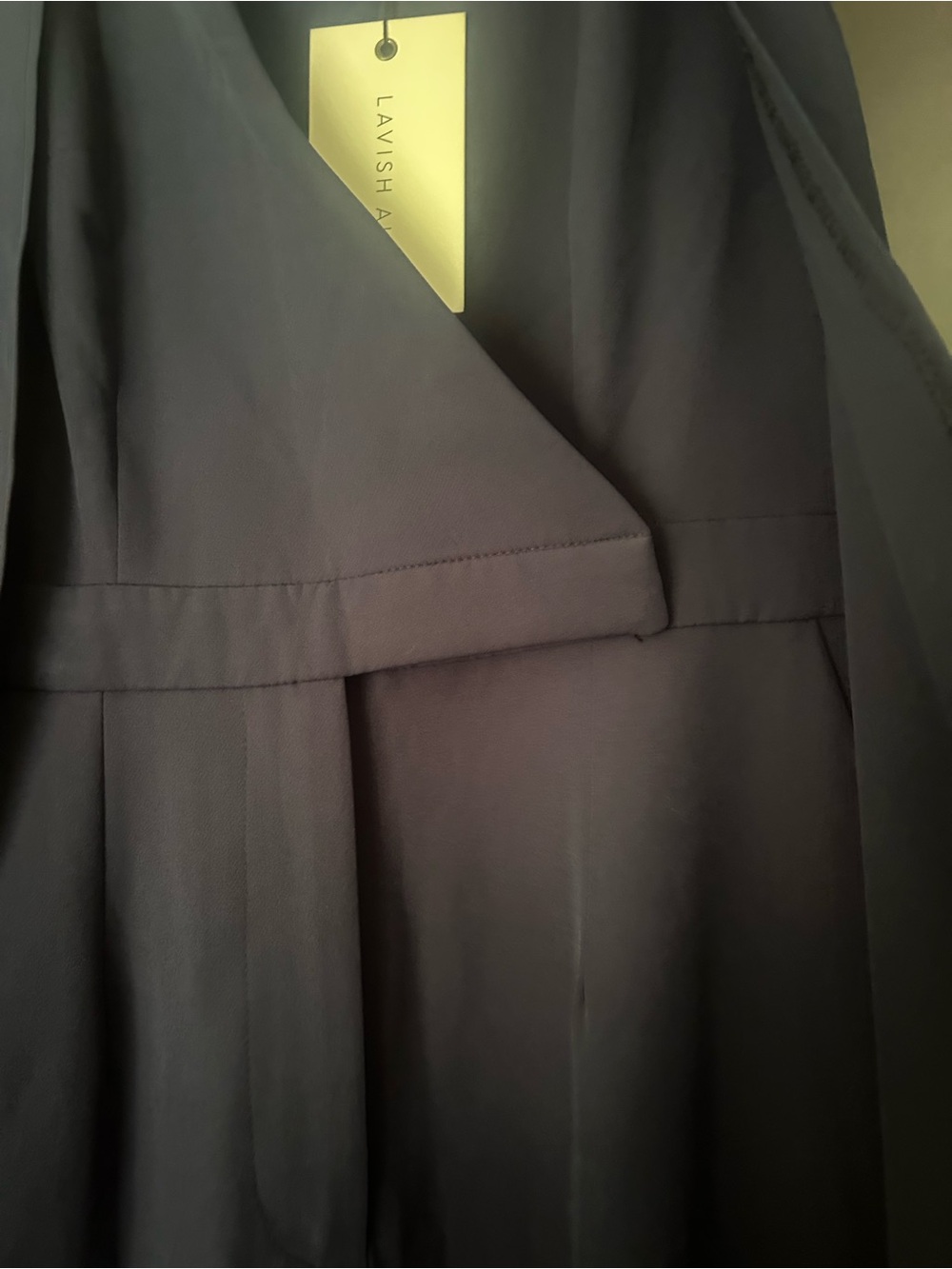 Lavish Alice Dark Purple Wide-Leg Pants